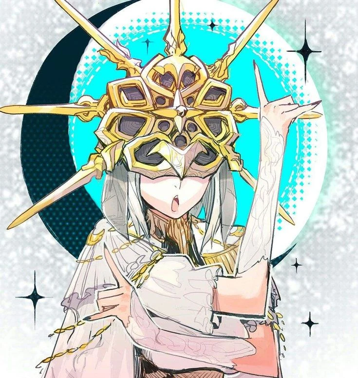 Personagem da build I LET THE WORLD BURN