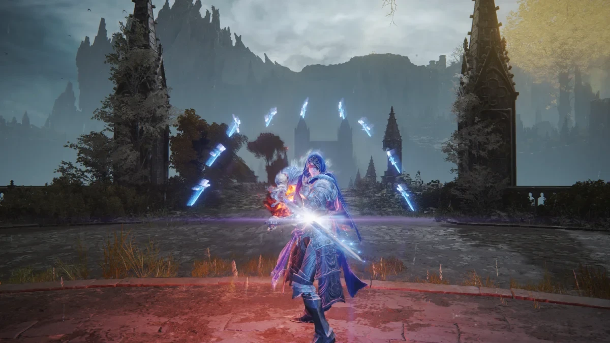 Personagem da build Mago de Batalha - INT