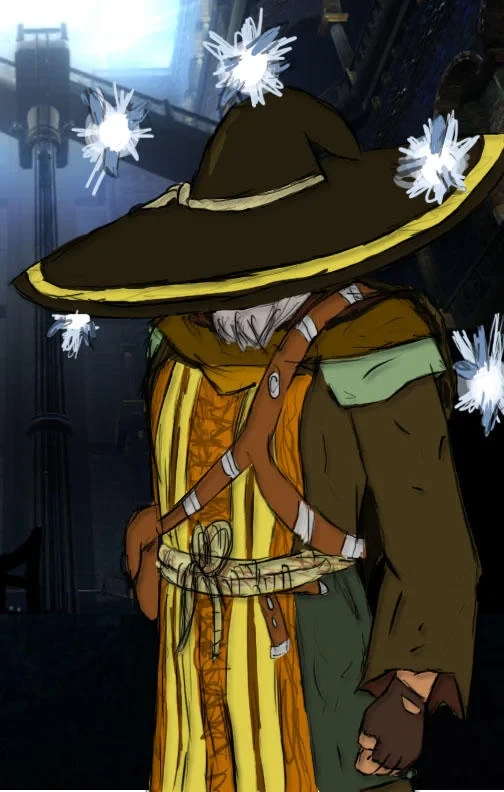 Personagem da build Seja o Big Hat Logan!