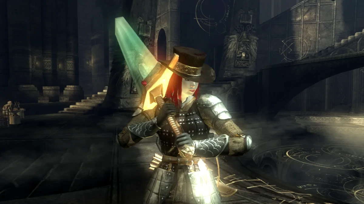 Personagem da build Minha Build Moonlight Demons souls